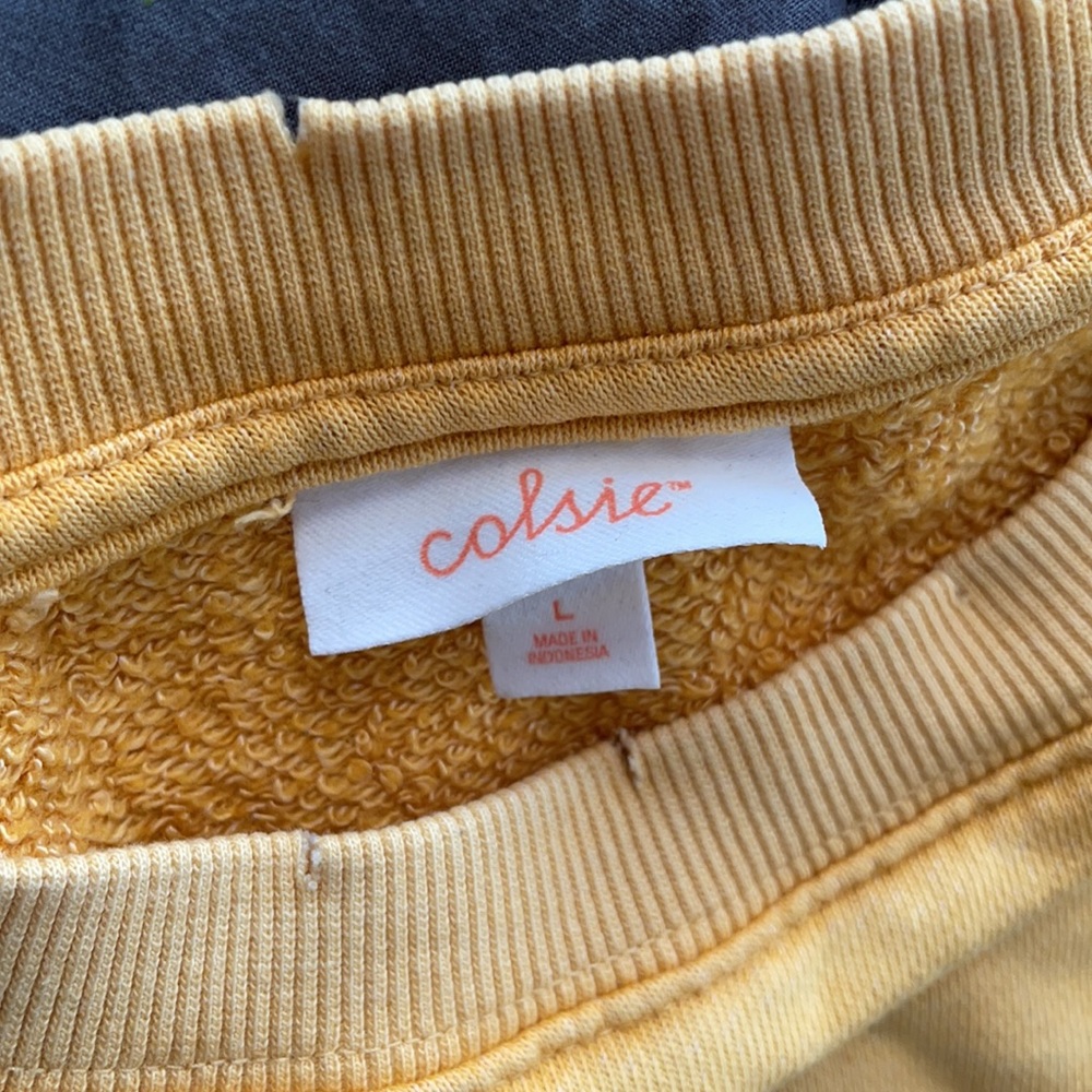 Yellow Crewneck | Colsie